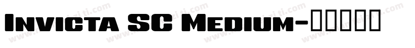 Invicta SC Medium字体转换